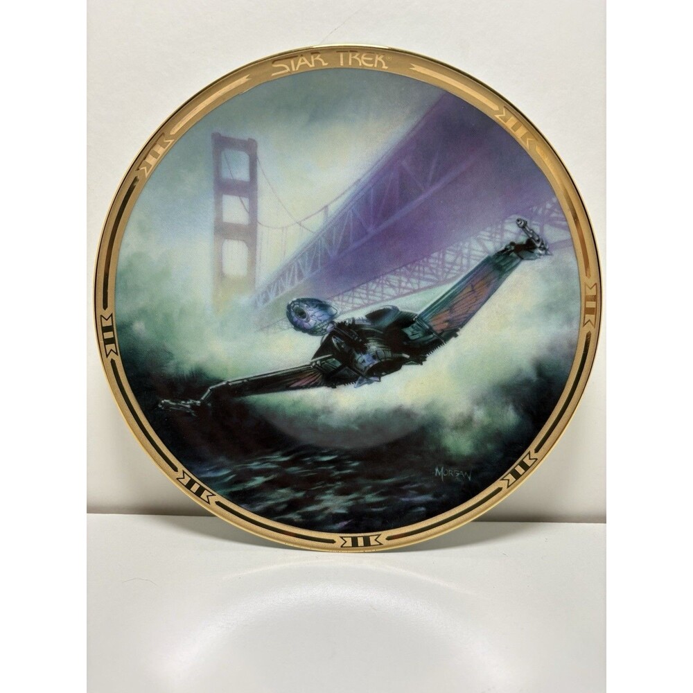 Star Trek The Movie Triumphant Return 8" Plate 1995 Hamilton Collection